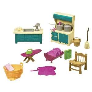  Lil Woodzeez Kitchenette & Housekeeping Set Toys & Games