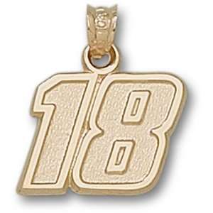  10K Yellow Gold Officially Licensed Kyle Busch 18 NASCAR 