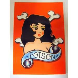 Poison~ Poison Postcard~ Rare Authentic Vintage Postcard~ Approx 4 x 