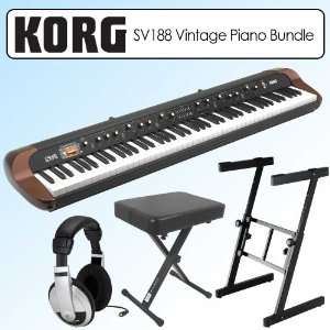  Korg SV188 88 key Stage Vintage Piano Portable Keyboard 