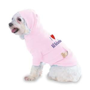 Bill Richardson Hooded (Hoody) T Shirt with pocket for your Dog or Cat 
