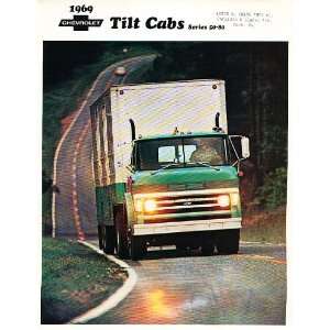  1969 Chevrolet Tilt Cab Series 50 Truck Sales Brochure 