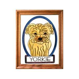  Yorkshire Terrier (Yorkie) Stained Glass