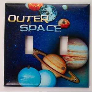  Outer Space Double Switchplate