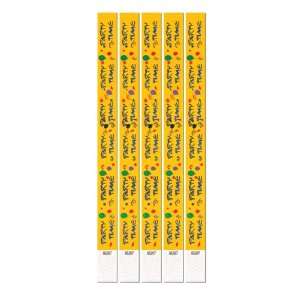 Party Time Tyvek Wristbands Case Pack 18 