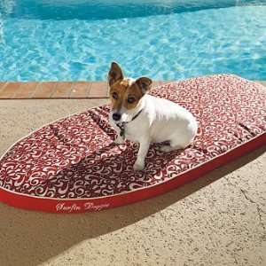   Surfin Doggie Pet Bed   Green   Frontgate Dog Bed