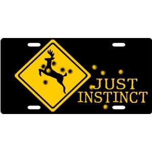  Just Instinct Custom License Plate Novelty Tag from Redeye 