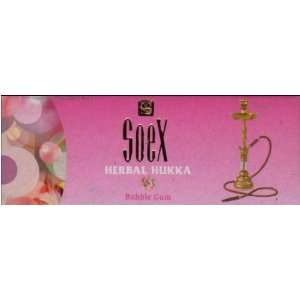  Soex Herbal Molasses   Bubble Gum Shisha Flavour (10 X 50G 