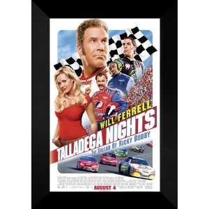    Talladega Nights FRAMED Movie Poster Will Ferrell