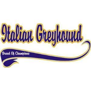  Italian Greyhound Breed of Champion Apron