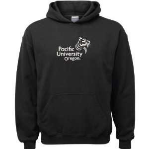  Pacific Boxers Black Youth Logo Hooded Sweatshirt Sports 