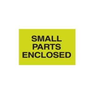  SHPDL2561   Small Parts Enclosed Labels, 3 x 5 Office 