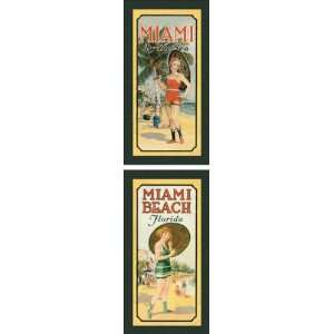  Anonymous   Miami Beach 1, Set of 2