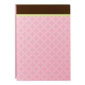 Post it Notes, 4 x 6 Inch, Soft Prints Pink Designer Cover 