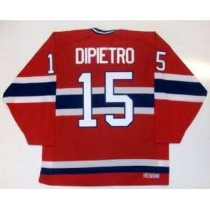  Paul Dipietro Montreal Canadiens Ccm 1993 Cup Jersey   XX 