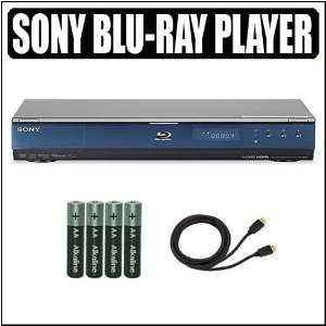  Sony BDP S550 1080p Blu Ray Player + Accessory Kit 