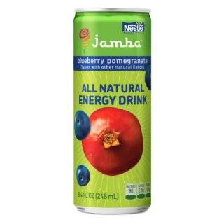 Jamba Juice Energy Drink, Blueberry Pomegranate, 8.4 Ounce Cans (Pack 