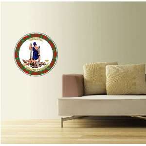  Virginia State Seal Wall Decor Sticker 22X22 Everything 