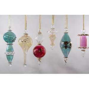  Hand Made Hand Blown Limited Edition Crystal Glass Ornament 