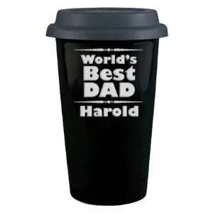    Worlds Best Dad Porcelain Coffee Cup with Lid 