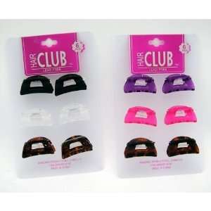  6Pc Small Claw Clips Case Pack 48   893877 Beauty