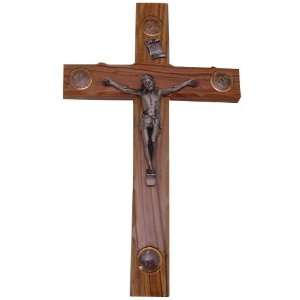  Olive Wood Cross with Essence of the Holy Land Everything 