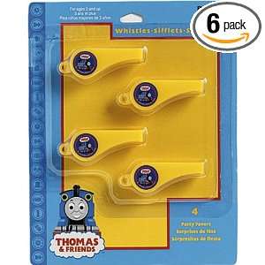  Thomas The Tank Engine Whistles, 4 Count Packages (Pack of 