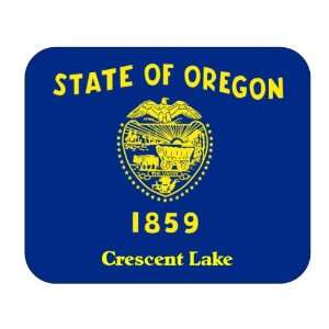  US State Flag   Crescent Lake, Oregon (OR) Mouse Pad 