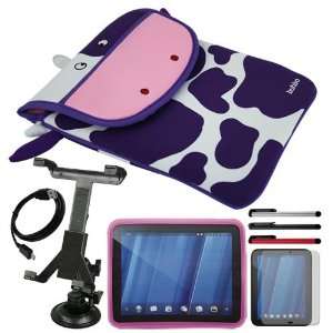  the Cow Memory Foam Case(10.1 inch)+HP Touch Pad Tablet LCD Screen 