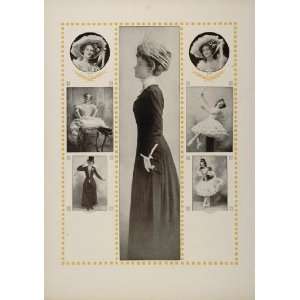 ORIG 1910 Print Adeline Genee Will Bradley Ballet Dance   Original 