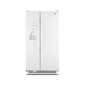  Maytag 25.2 Cu. Ft. White Side By Side Refrigerator 