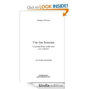 Une être humaine (French Edition) Marina Missier  Kindle 