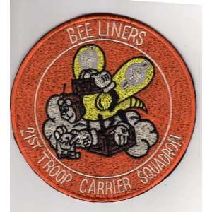  21st Troop Carrier Squadron Bee Liners 5 Patch 