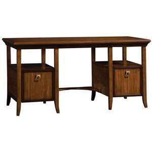  Sligh Furniture 60 Half Pedestal Desk in Serenity