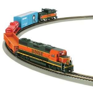 Athearn HO Scale Train Set Iron Horse Express BNSF Toys 