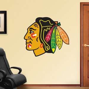  Chicago Blackhawks Fathead Wall Graphic Logo Sports 