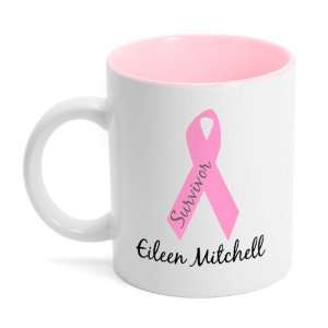  Breast Cancer Survivor Pink Ribbon Mug 