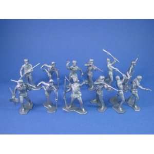  Pioneers Alamo Playset Toy Soldiers 12 in Silver Toys & Games