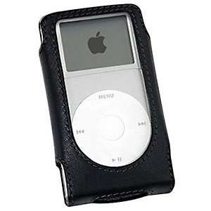  Incase Leather Sleeve for iPod mini   Black  Players & Accessories