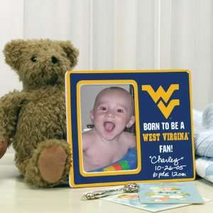  West Virginia Mountaineers Baby Picture Frame