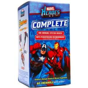  Marvel Heroes  Spiderman Complete Multivitamin, Chewable 