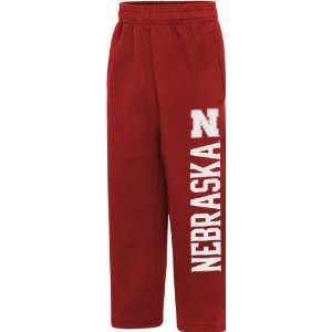  Nebraska Cornhuskers Youth Red Big Print Sweatpants 