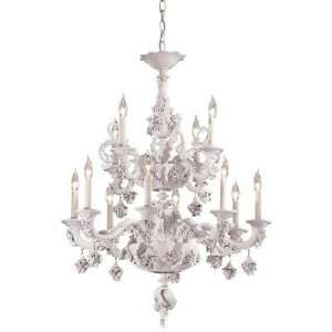  Metropolitan Chandelier MP N1301 Vintage Chandelier White 