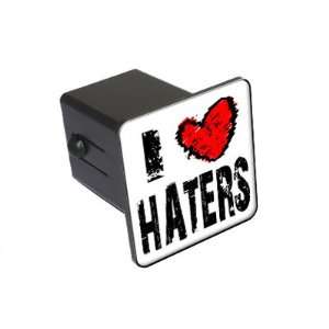   Haters   2 Tow Trailer Hitch Cover Plug Insert Truck RV Automotive