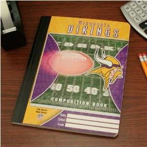  Minnesota Vikings Composition Book