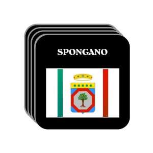   Puglia)   SPONGANO Set of 4 Mini Mousepad Coasters 