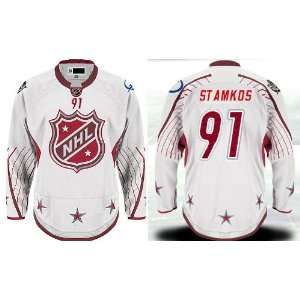 Stamkos #91 Tampa Bay Lightning 2012 NHL All Star Jersey White Hockey 