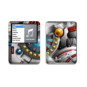  Robot Design Decal Protective Skin Sticker for Apple iPod 