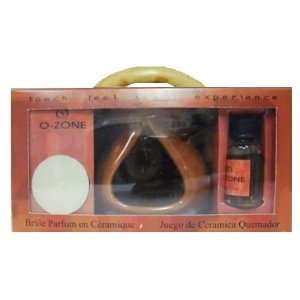  O Zone Relaxation Kit Candles, Scent, & Massager, Apple 