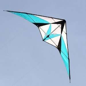   Dual line 7.9 Feet/2.4 Meter Power Stunt Kite   Patriot Blue Sports